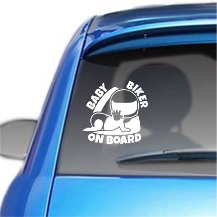 Σήμα Baby Biker on Board με Αυτοκόλλητο