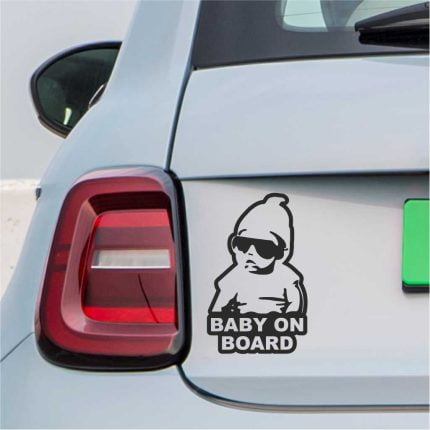 Σήμα Baby on Board με Αυτοκόλλητο