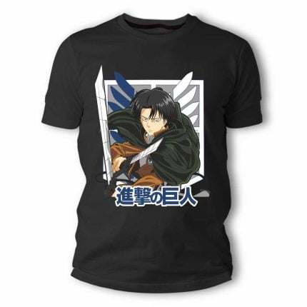 Attack on Titan Anime Άνιμε Μπλουζάκι T-shirt TS30259 Frisky