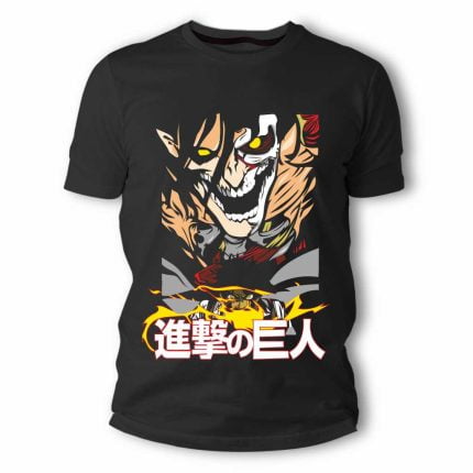 Attack on Titan Anime Άνιμε Μπλουζάκι T-shirt TS30051 Frisky