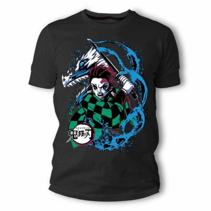 Demon Slayer Anime Άνιμε Μπλουζάκι T-shirt TS30058 Frisky