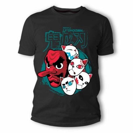 Demon Slayer Anime Άνιμε Μπλουζάκι T-shirt TS30062 Frisky