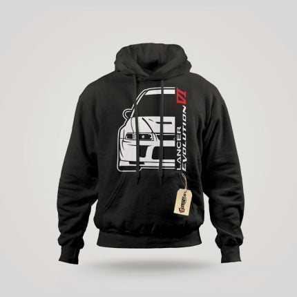 Φούτερ με Κουκούλα Mitsubishi Evo VI FT10115 Frisky