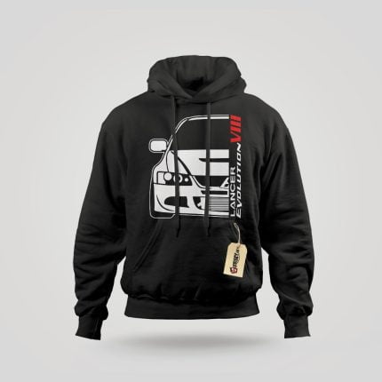 Φούτερ με Κουκούλα Mitsubishi Evo VIII FT10116 Frisky